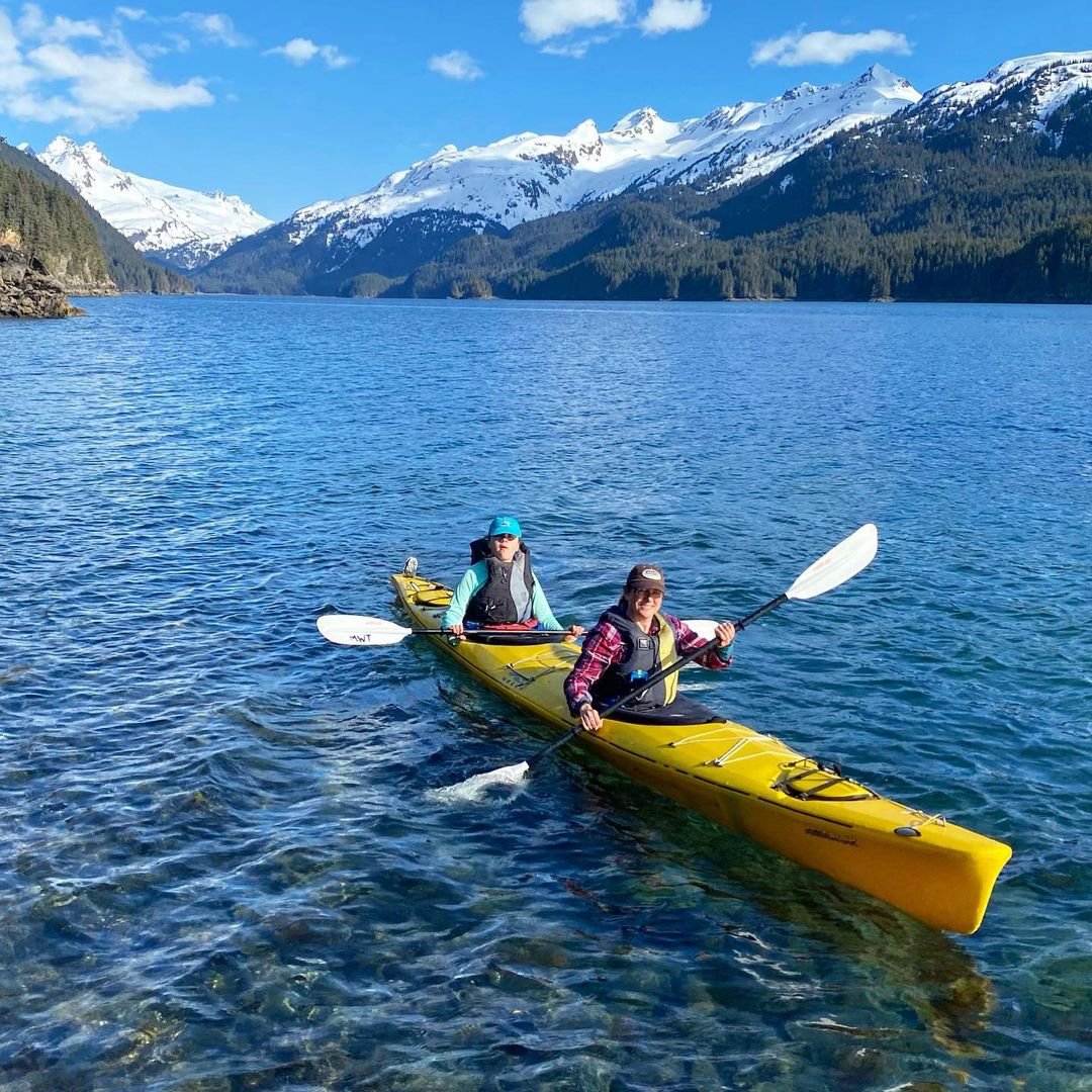 VisitHomer's tweet photo. Reality called, so we hung up and went kayaking. Highly recommend you do the same. 😜 

Who's in?! 🛶 

📸: @trailrunner2000 https://t.co/98Inlu0nXr