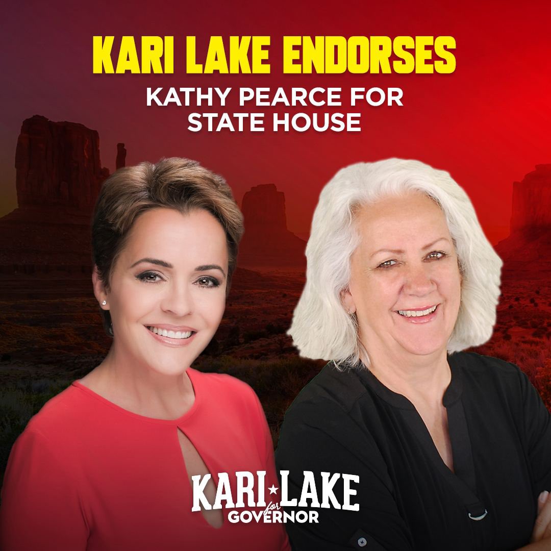 Kari Lake on Twitter: "Kathy Pearce loves this state so much. She will