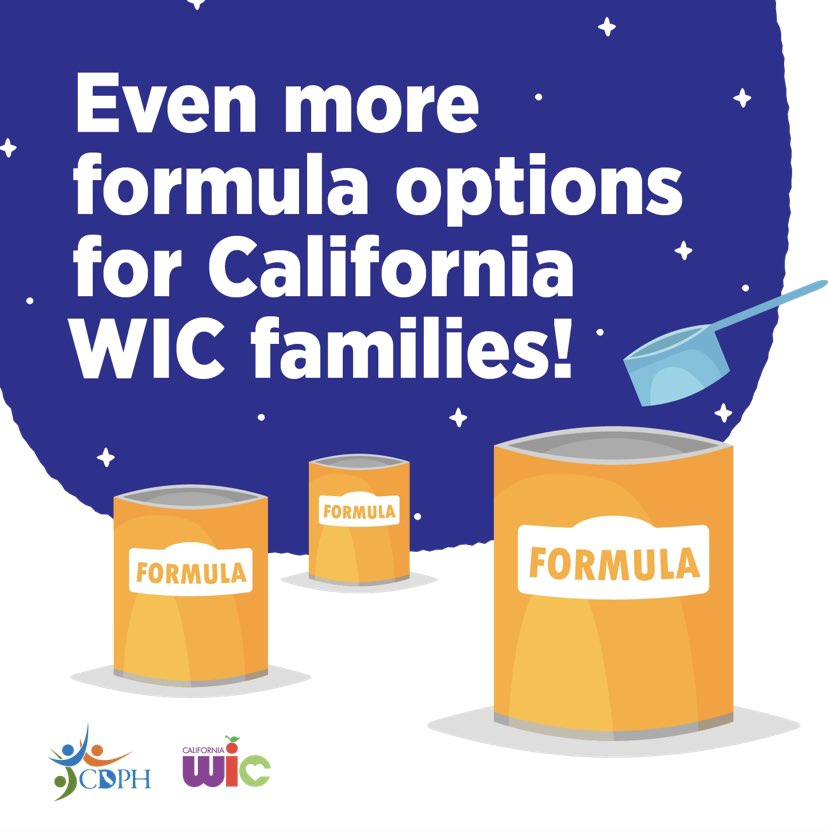 CA Public Health on Twitter "CaliforniaWIC now has over 100 different