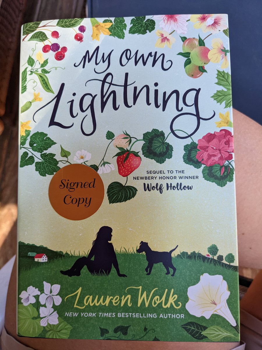 LPGenschel's tweet photo. "...the list of things that were mine alone was pretty short" Annabelle from 'My Own Lightning's by @LaurenWolkBooks Not a value we hold high in today's society, IMO - Perhaps we should. #AmReading #mglit #WakeReads https://t.co/FjIqSqQp1f