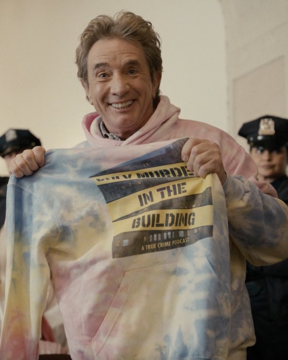 OnlyMurdersHulu's tweet image. Want to win an Only Murders in the Building Tie Dye hoodie? Reply with #OnlyMurdersSweepstakes for the chance to win! No Purchase Necessary. Open to 50 US/DC 18+ Ends 6/5/22. Rules: huluonlymurderssweeps.com