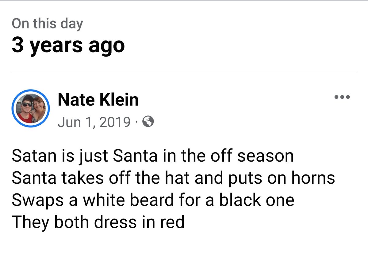 natewaka's tweet photo. Yup #Santa #satan #truth #lol https://t.co/uIVpY8RQ00