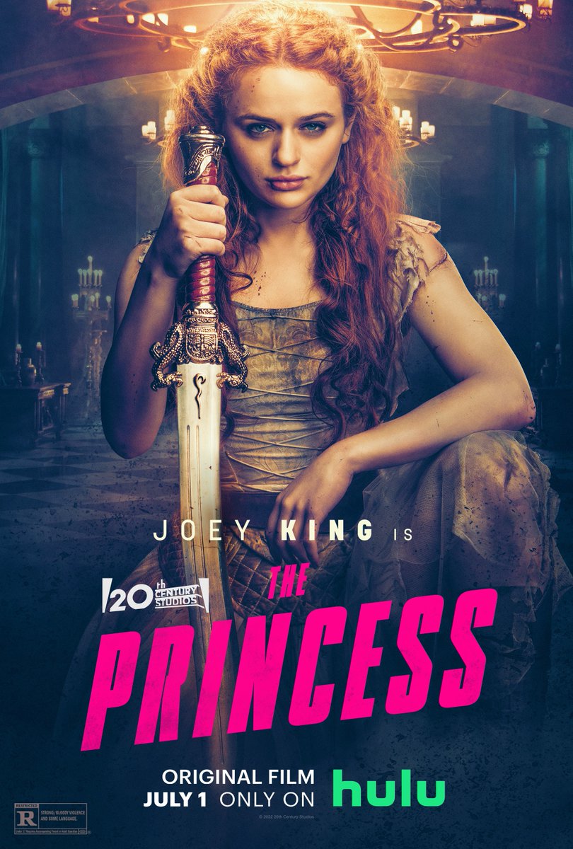 20thcentury's tweet photo. Joey King is The Princess, streaming July 1 on @Hulu. https://t.co/K9nhJgBvWX