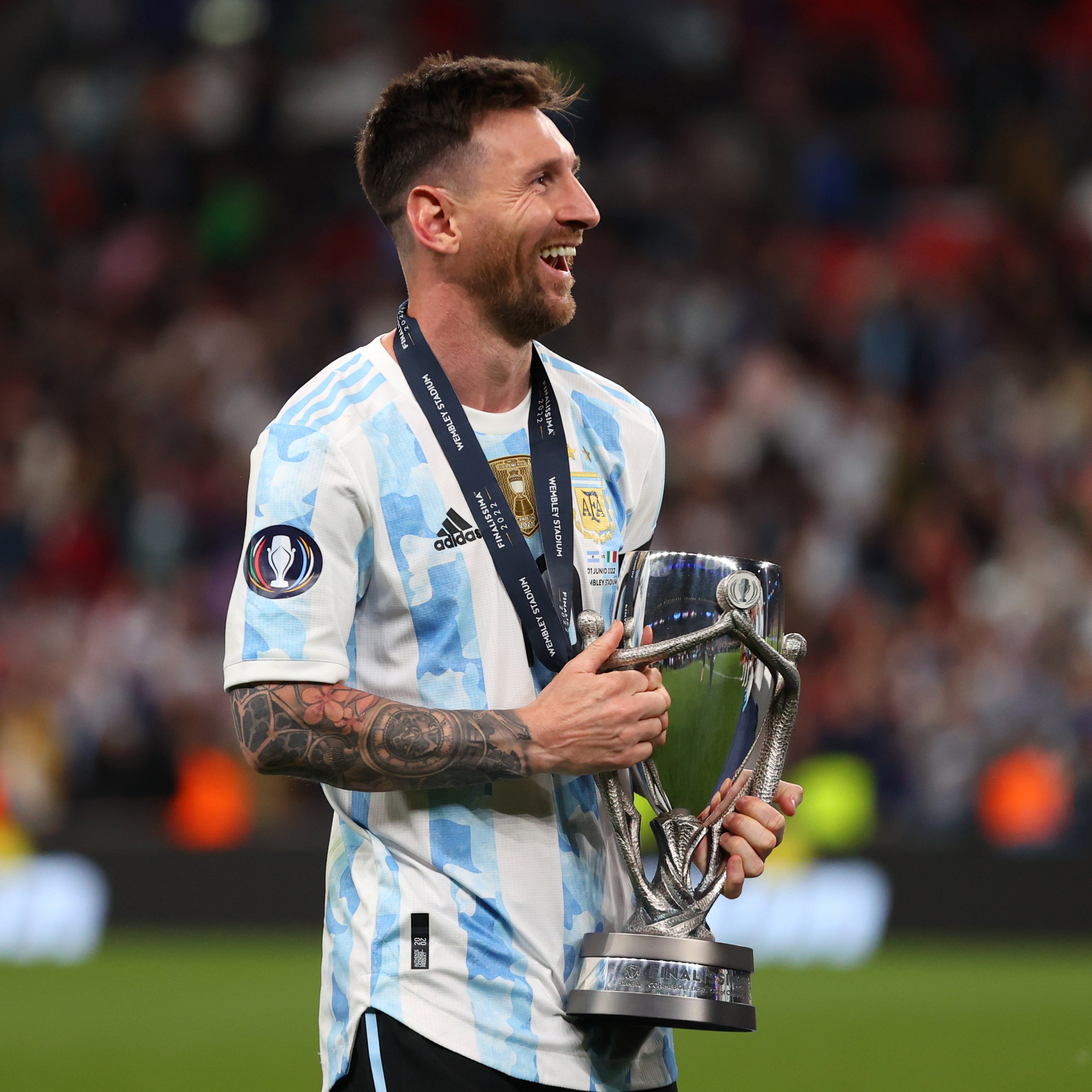Uefa Champions League Copa America 21 Finalissima 22 Messi A Champion Once Again With Argentina Ucl Finalissima T Co D1avfsvpgv Twitter