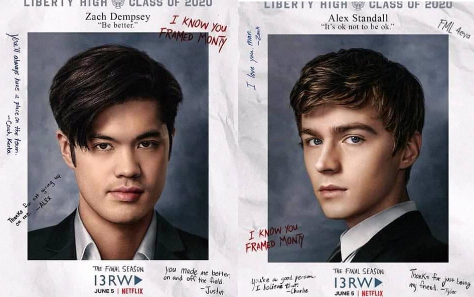 94Michell94's tweet photo. #Zach &amp; #Alex (#Zalex): #13ReasonsWhy 

La verdad es que creo que fueron mi primer shipp BL; no saben cuanto los shippee desde la segunda temporada y cuanto los adoro, aunque no quedaron juntos; nadie me quita la alegría de ver ese BESO entre ellos, mi corazón fue feliz 😍 https://t.co/b2uHcrUQEY
