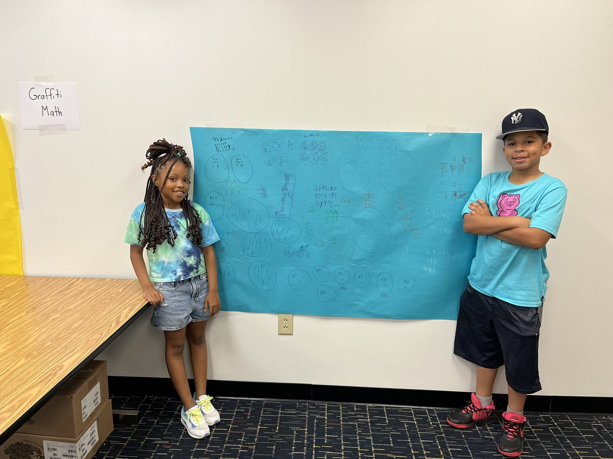 CoachLizWill's tweet photo. More math SOL review with a math graffiti wall @Newtown_E @WilsonTishia @VBTitleI @VBMathRocks https://t.co/kgBFgd1Fd7