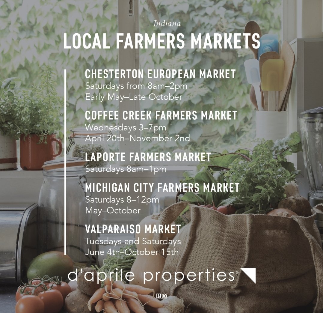 It is Farmer's Market season! Tour all of the  goods from local farmers and artists! ❤
#buylocal #locallove #supportsmallbusiness #supportlocal #supportyourlocalfarmer #farming #farmers #farmersmarket #nwi #chesteron #laporte #Michigancity #valparaiso #indiana #homemade