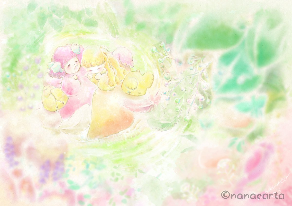 nanacarta@ﾋﾒｳｽﾞﾗ🐣と癒しArt💎 tweet media