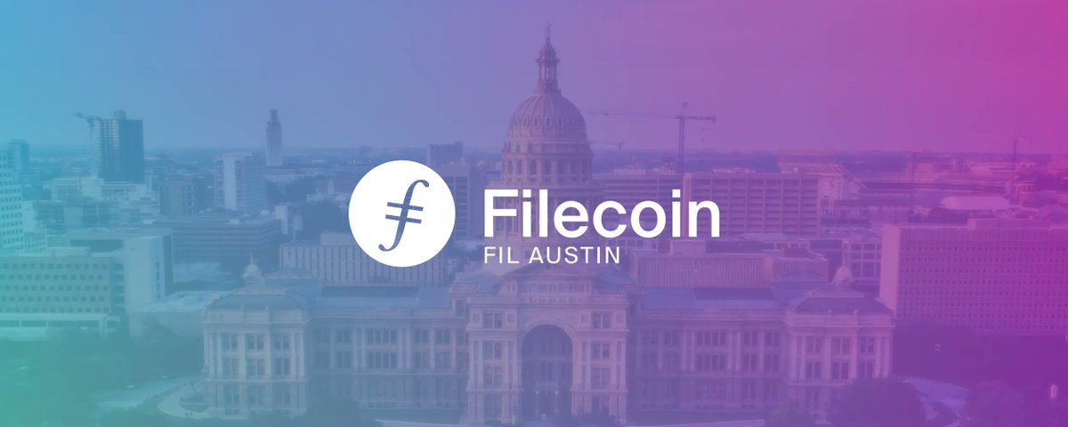 FilFoundation's tweet photo. 📣. Roll call - #Builders! 📣

Who will be at #FILAustin to discuss projects, and network with the @Filecoin community?  

Info link: https://t.co/rkzcHYqpWV https://t.co/TkNj03ZGWa