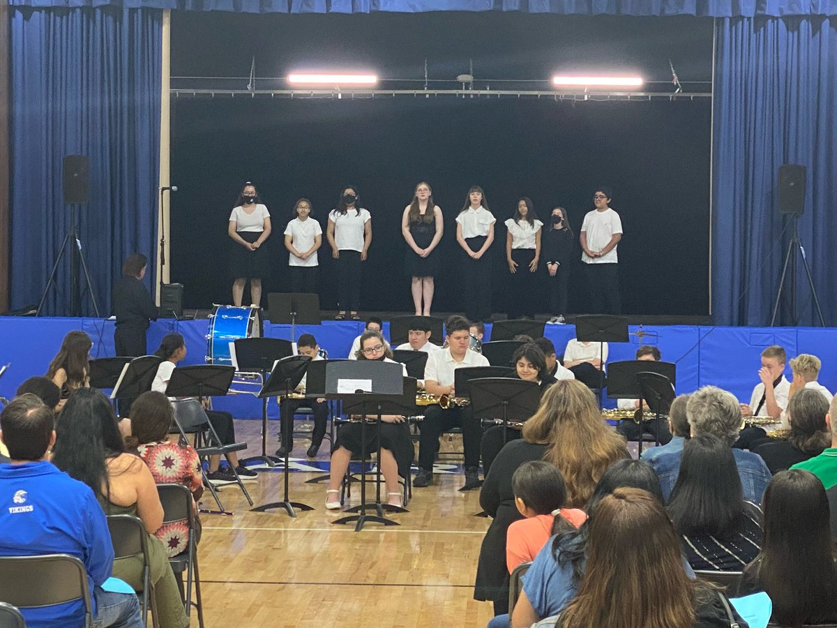 NA_VMS_NAHS's tweet photo. VMS Spring Concert! 🎵🎤🎺 #NAVikings https://t.co/QeGfVl6iJO