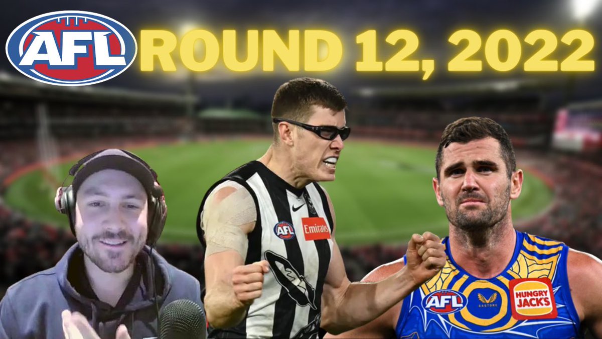 StatchatSports_'s tweet photo. AFL Round 12 Preview, Tips &amp; Predictions! 

#AFL #Footy #AFLFantasy #7AFL 
⬇️⬇️⬇️⬇️⬇️

 https://t.co/6pz9RVcfsT https://t.co/PiTZ006Qe4