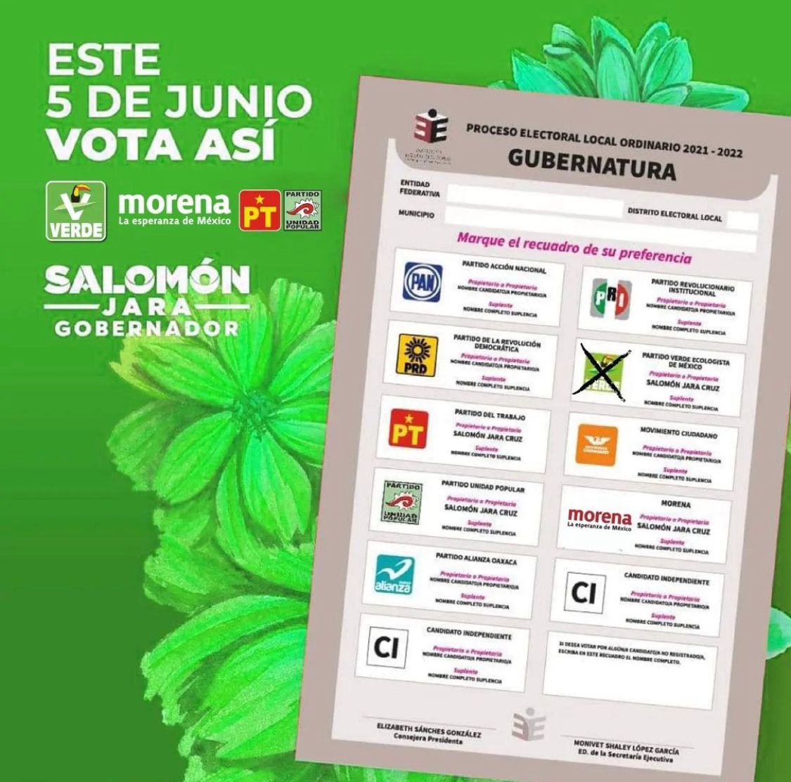 con_salomon's tweet photo. Nuestro voto será la herramienta más poderosa para acabar con los malos gobiernos y comenzar la construcción de un gobierno popular, honesto y transparente. 

#lostrabajadoresdelaeducaciónconsalomón
#VotaVerde https://t.co/z1oLinB4Re