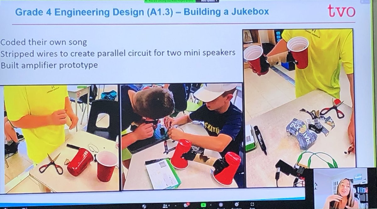 msjessweber's tweet photo. Such helpful examples of how to integrate coding and emerging tech. Thinking of how they provoke curiosity and wonder. @lisaannefloyd https://t.co/Eh3hff002o