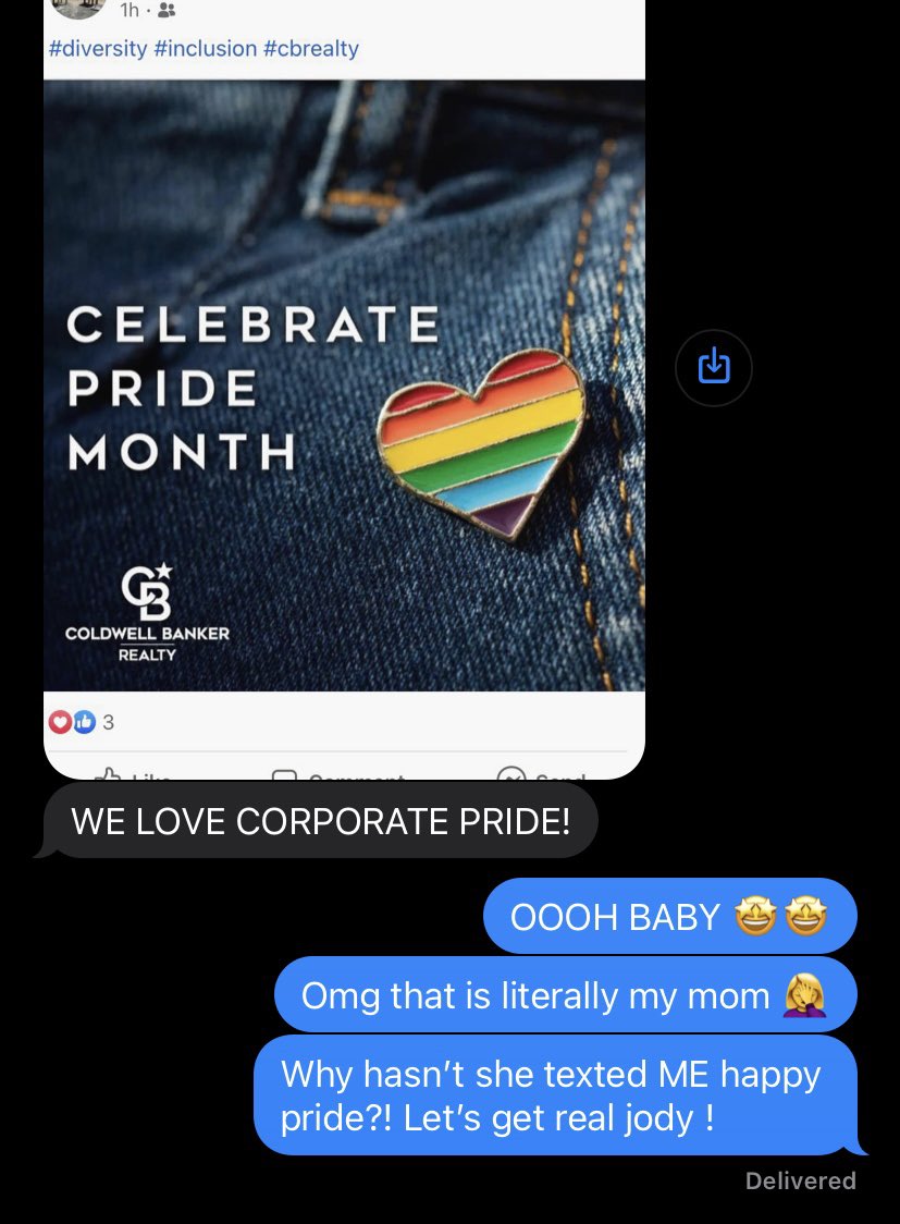 isabellae63's tweet photo. happy pride from my mom 🥰🤩🌈 https://t.co/AVmBjEu77b