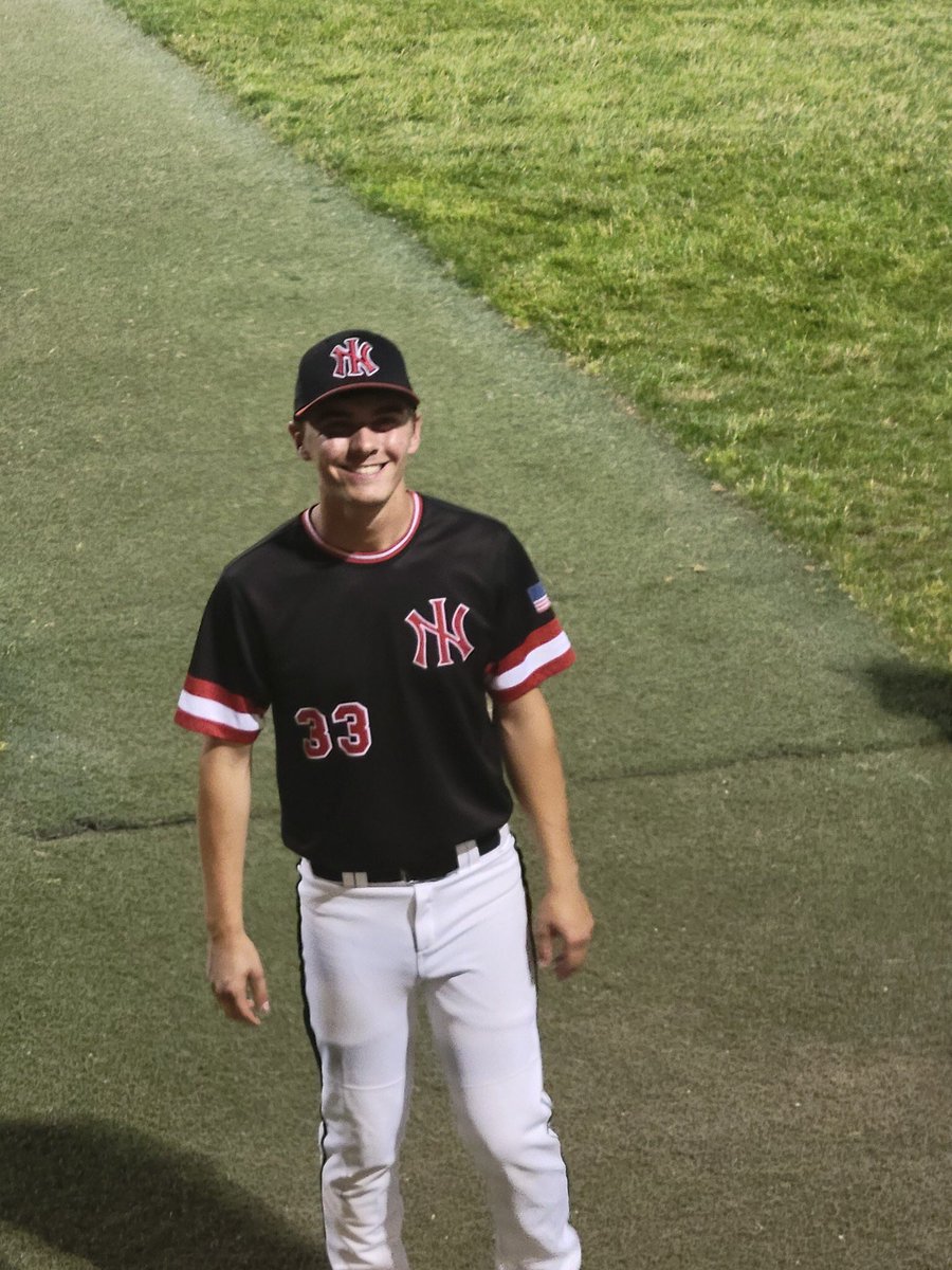 tippsb11's tweet photo. Last time wearing his Newton baseball jersey at the MVBCA All Star game yesterday! Fine job representing Newton- Heck of a high school career young man. @NewtonAthletics @NewtonBaseball1 @WOACSports @DB_SportsReport https://t.co/kSClv7d7Xx