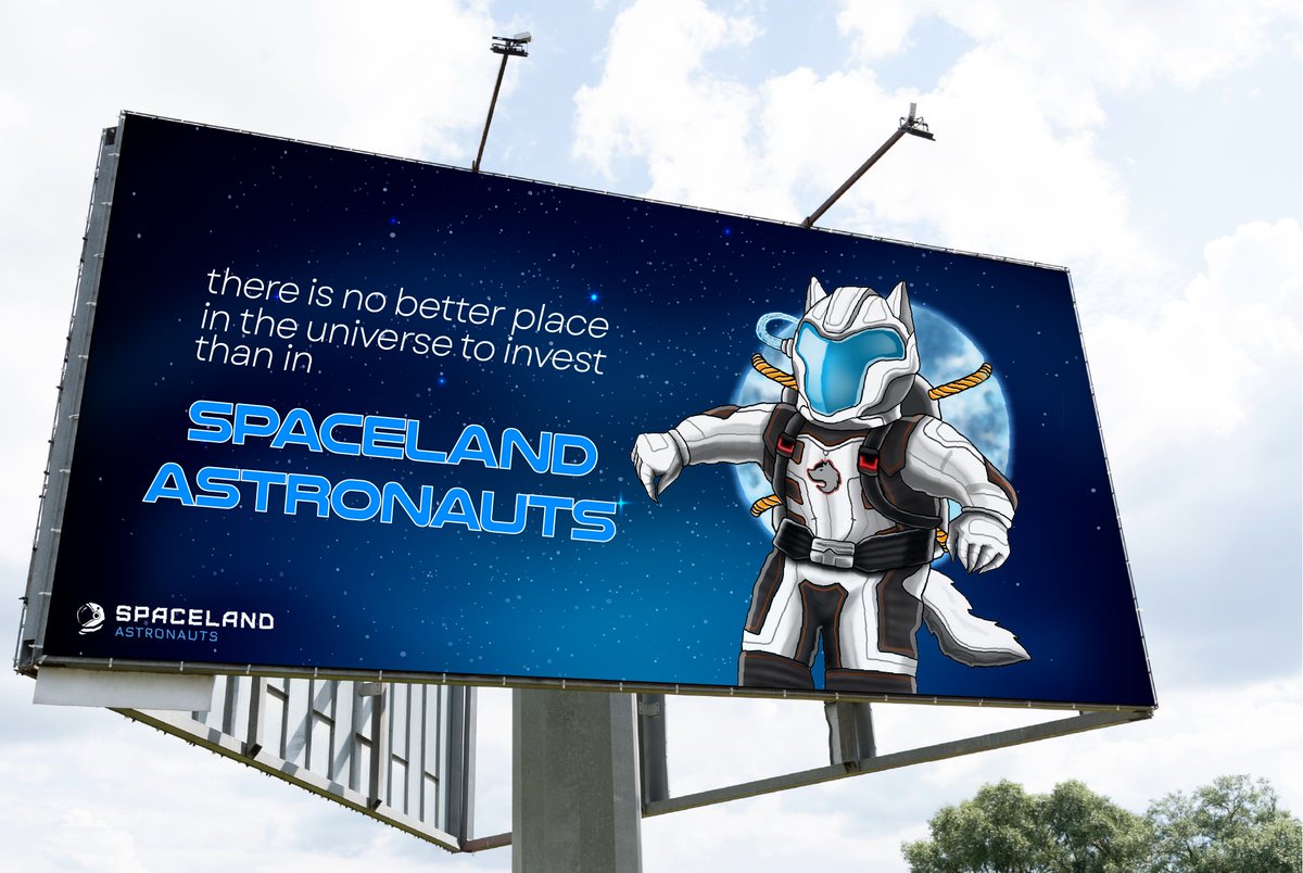 SpacelandNFT's tweet photo. A unique opportunity that you should not miss 🚀
#spaceland #SpacelandAstronauts #NFTs #NFTCommunity #crypto #metaverse #space #astronauts #money #cryptocurrencies https://t.co/TDgIoNX8gh