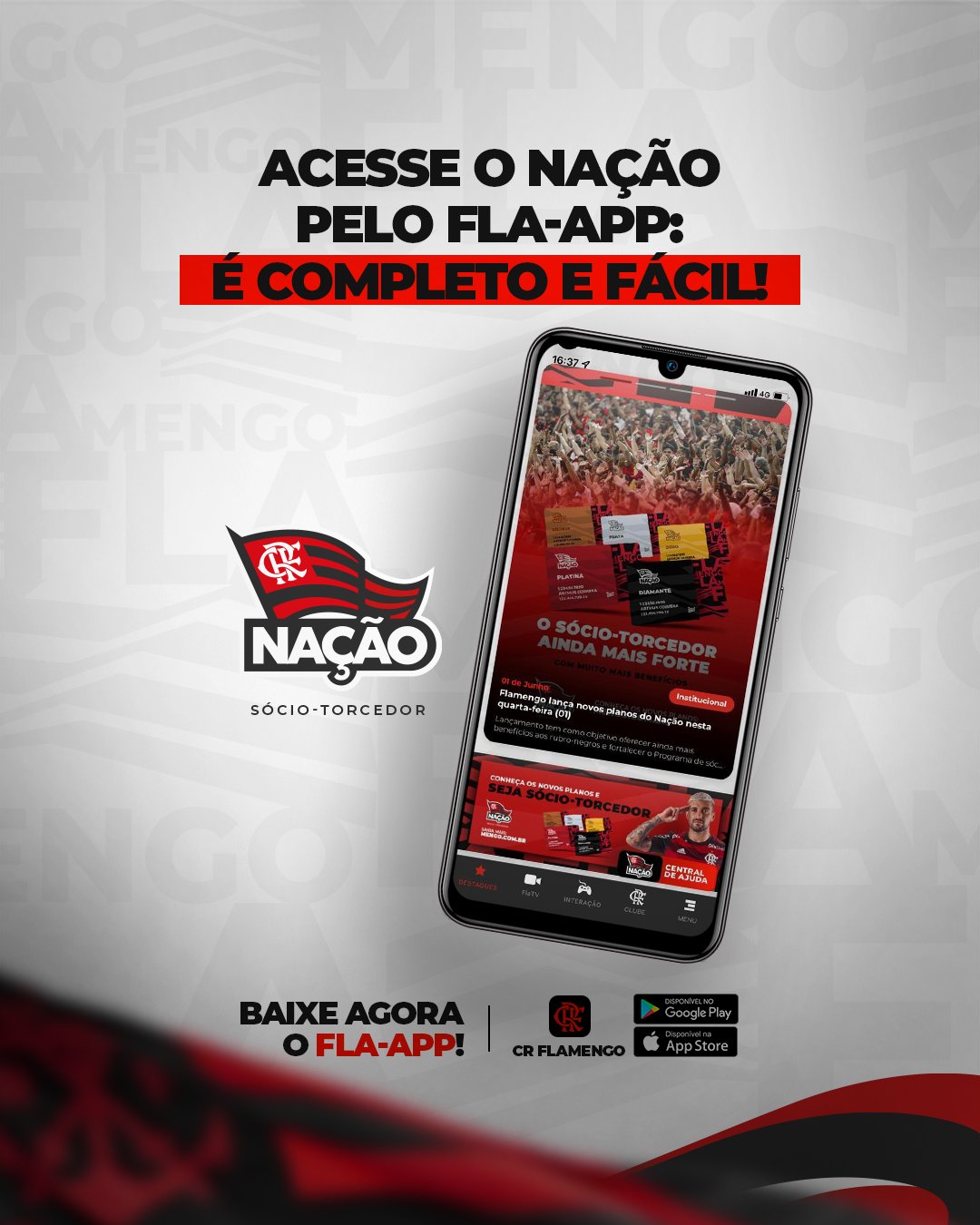 Flamengo on X: Nação, aqui no Fla-APP você encontra todos os