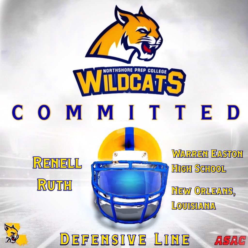 🚨COMMITMENT ALERT🚨
Excited to welcome <a href="/renellruth3/">Renell Ruth ✝️</a> to the family!  Renell is a versatile Defensive Lineman who can play any position up &amp; down the line.  He has a great get off &amp; first 2 steps, he uses his hands well to get separation, &amp; he lives in the backfield.
#GeauxCats