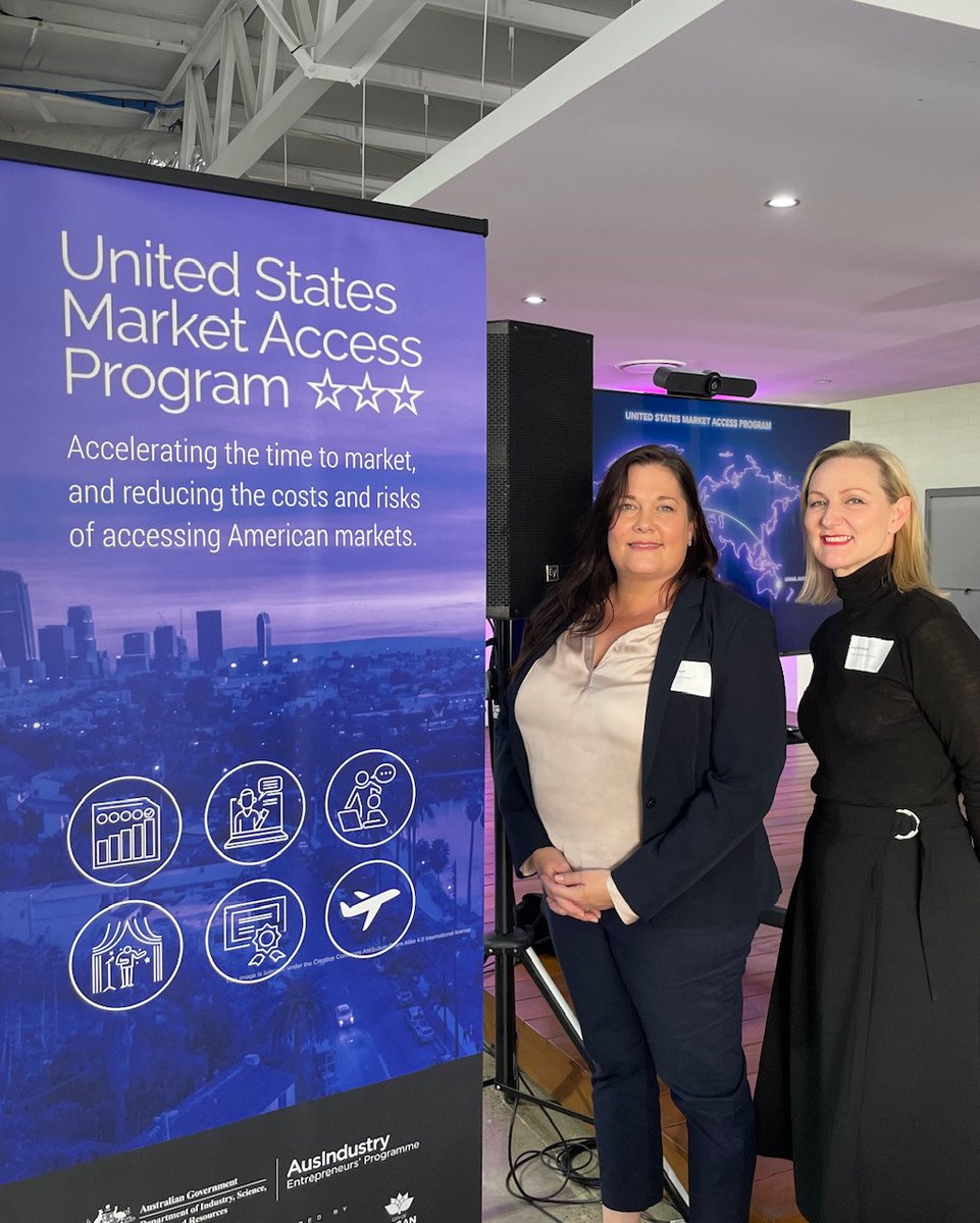logancolab's tweet photo. We are excited to announce the launch of the United States Market Access Program! The United States Market Access Program is an accelerator program that will run over 36 weeks to support highgrowth Australian startups expand their offering into the American Market. Cont'd.. https://t.co/wNAyNuIj8m