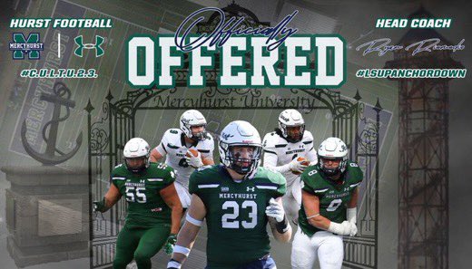 MattBrooksJr's tweet photo. Blessed to receive an offer from Mercyhurst University @CoachDempsey8 @coachdonnyholl https://t.co/5BvvaidHSf
