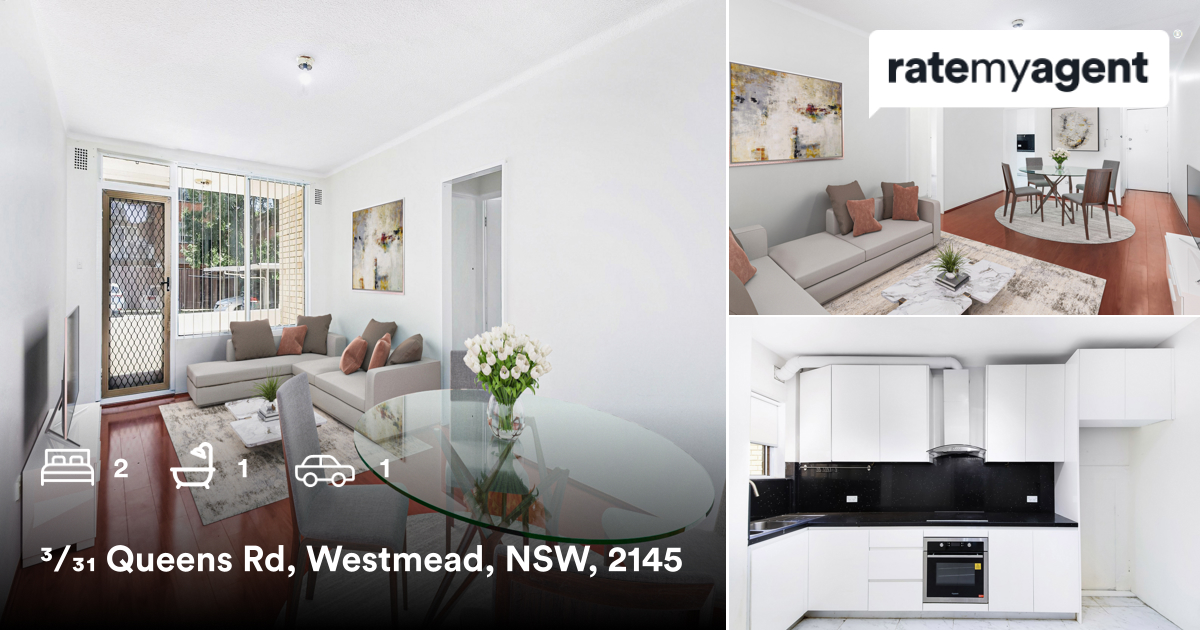 bb_realty's tweet photo. 2 🛏 1 🛀 1 🚘
📍 3/31 Queens Rd, Westmead, NSW, 2145

Our agent's latest listing on #ratemyagent
https://t.co/66zAxElzCX https://t.co/PAcAXPTQ7l