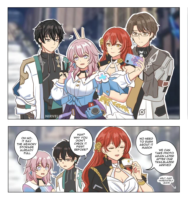 The crew member are waiting for you Trailblazers!
#HonkaiStarRail #崩壊スターレイル 