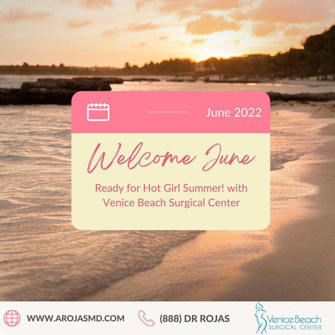 VeniceSurgical's tweet photo. Let's welcome June together with our amazing procedure packages! Make your appointment today!
👉https://t.co/XoLaB8d3ri
📞1(888) DR-ROJAS
#venicebeach #summer #perfectabs #tummytuck
#bbl #fattransfersurgery #liposuction #breastaugmentationrecovery #massagetherapy #byecellulite https://t.co/sdvMgHhrK7