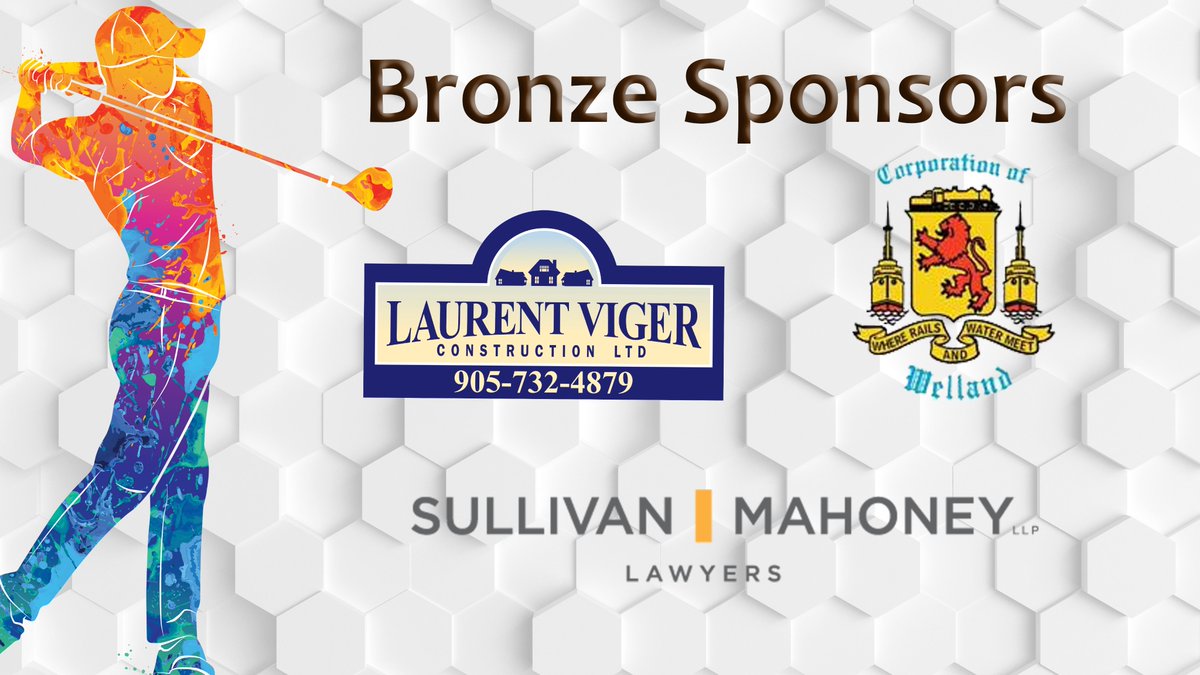 CLWellandPelham's tweet photo. Our Annual Golf tournament is just around the corner!  We would like to thank our sponsors for making this event a success.  See our Bronze sponsors and Large prize donors. https://t.co/xzGXwbh443