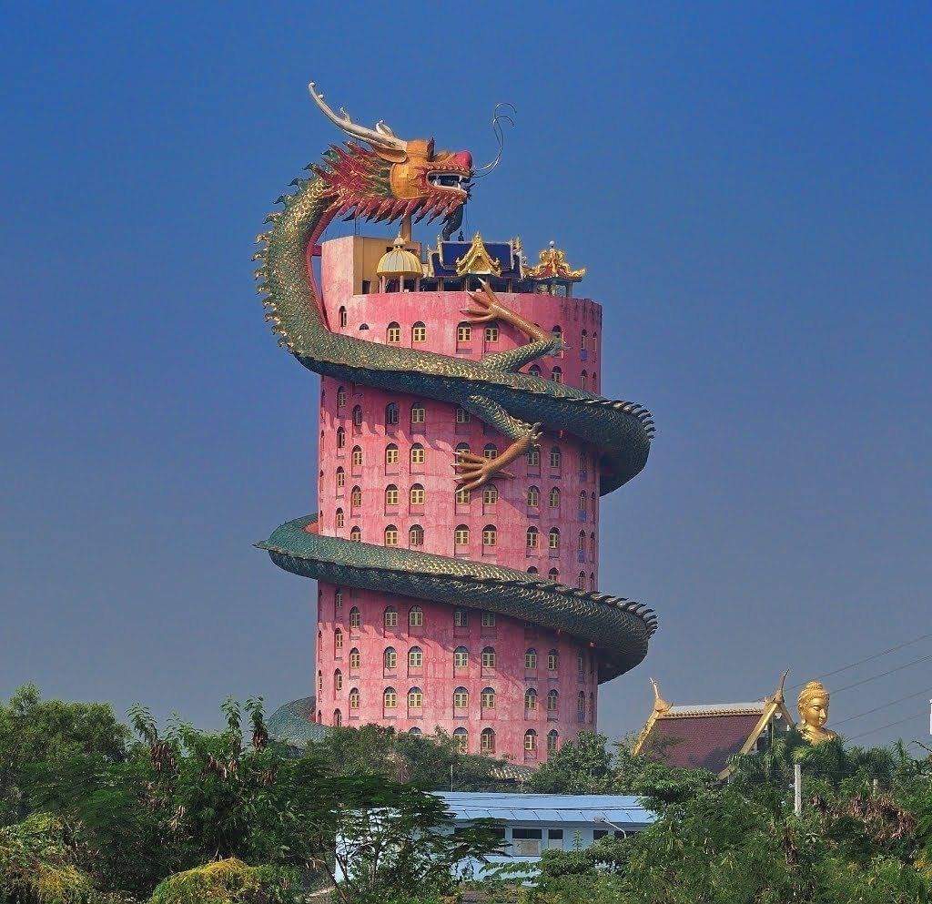 Dr M F Khan Buddhist Dragon Temple Wat Sam Phran In Bangkok Thailand T Co 5yvlbtuc33 Twitter