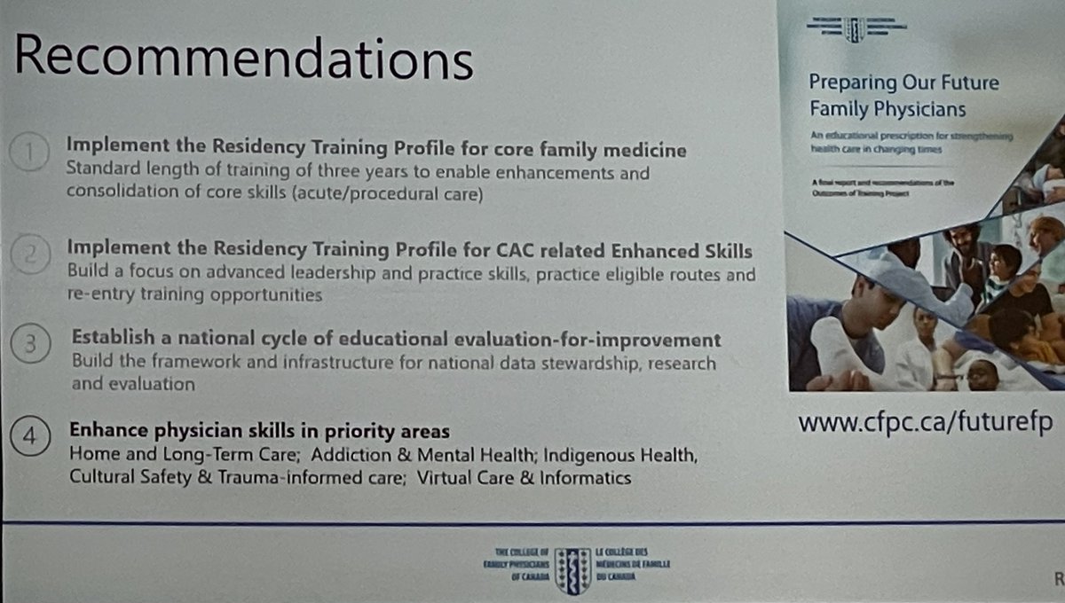 NisreenMaghraby's tweet photo. CFPC outcomes of training project: building a strong foundation
Dr.Nancy Fowler & Dr.Roy Wyman
@CAEPConference
#CAEP22 https://t.co/GAjCFqDITc
