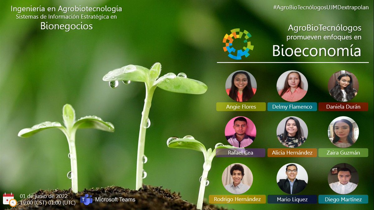 jeremiasyanes's tweet photo. #AgroBioTecnólogosUJMD extrapolan sus capacidades #Integrando y #Transversalizando #Bioeconomía a su visión profesional #HoyEsSiempreTodavía https://t.co/Wzxx1yBfbQ