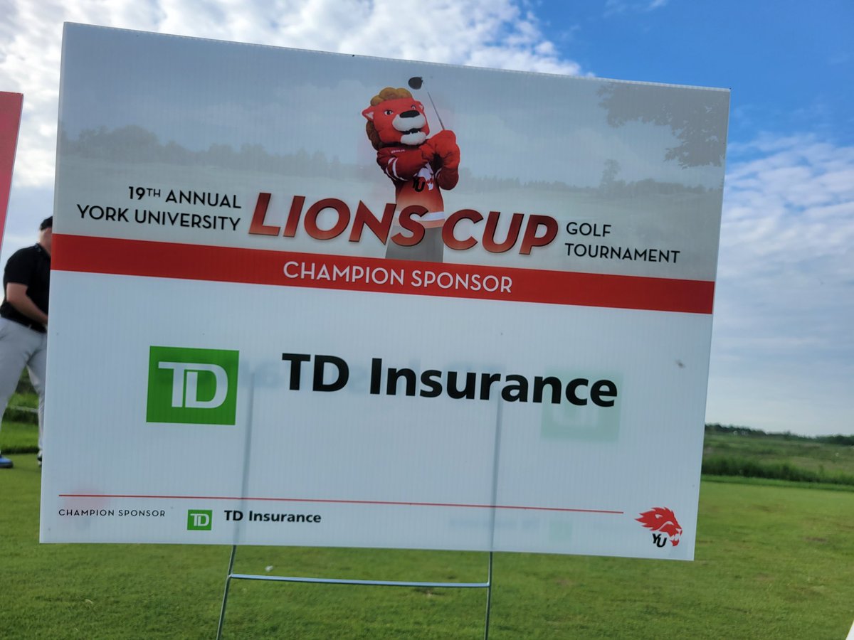 CorMessina's tweet photo. Congrats @yorkulions for a great Lions Cup today. Proud to have been part of your day. @TD_Insurance @YorkUAlumni https://t.co/htKyrEWQTS