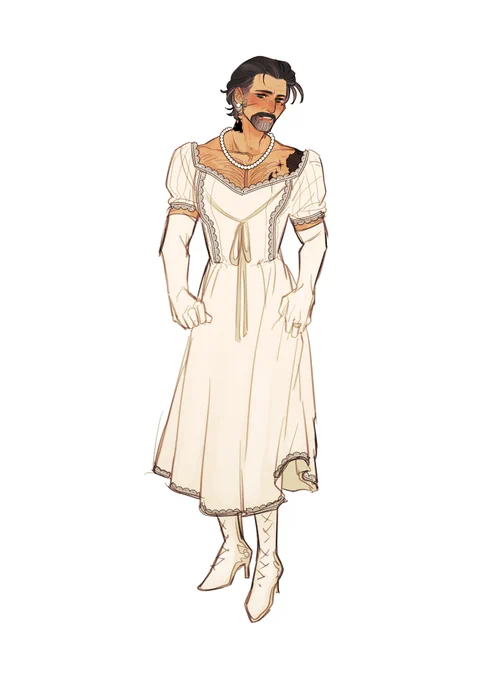 i wasn't planning on posting the full sketch (for izzy enjoyers eyes only) but... 'tis the season 🏴‍☠️🏳️‍🌈 
