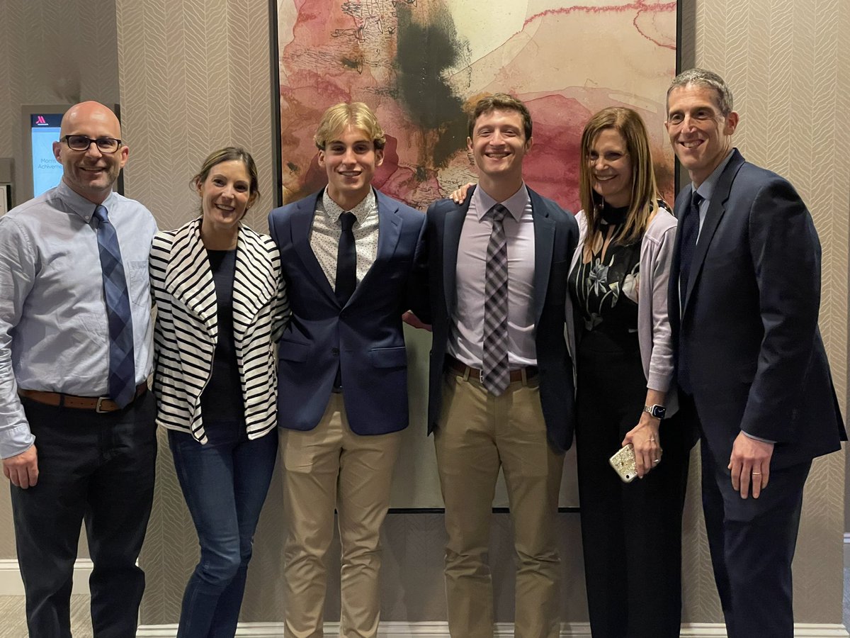 Congratulations to Ethan and Sebe who were honored tonight by the Morris County Superintendent’s Association as this year’s Valedictorian and Salutatorian of PTHS!  #nocknation