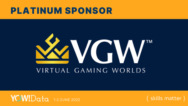 yow_conf's tweet photo. Thanks for being a #YOWData PLATINUM sponsor @vgwco!
They've been disrupting online gaming since 2010, assembling an incredibly talented global team who bring their passion, energy & expertise to building games people love.
https://t.co/hGA3Ky9VG4 https://t.co/iYyo4WBmrf