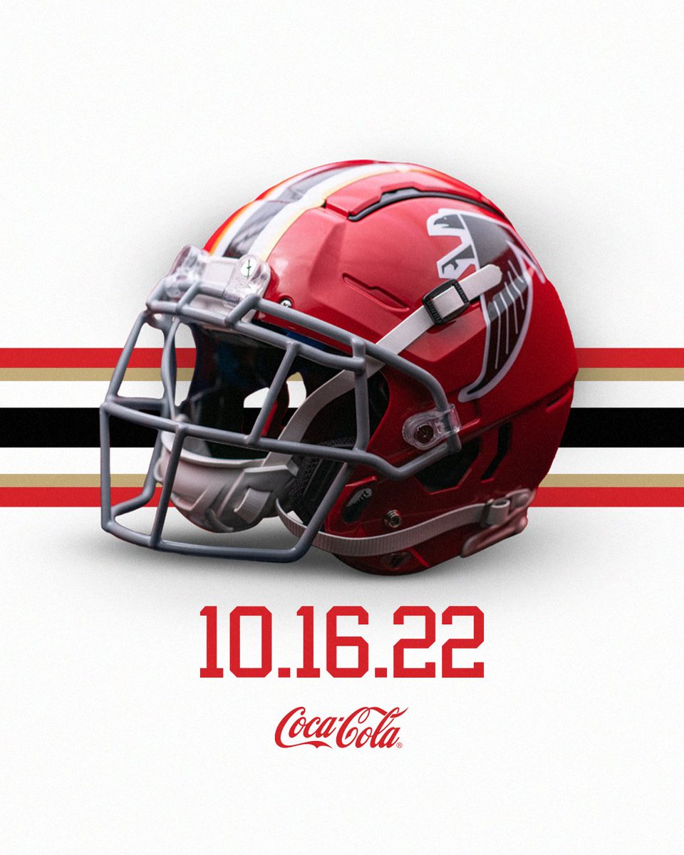 mariana_morales's tweet photo. Los Falcons usarán su casco retro durante un juego de la temporada 2022.

¿Les gusta? ¡A mí me encanta! 😍 https://t.co/3AZAiKKsCC