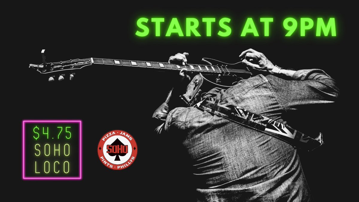 sohoyeg's tweet image. The Soho pro jam is by invite and run by @jamiecooperdrums . Every week, Jamie assembles 7 bands,  and each band gets a couple cover songs to play.  Everything from Rock/pop/R&amp;amp;B/soul/hip-hop/country. Come on by to see the magic happen. 

#sohoyeg #yegmusicians #projam