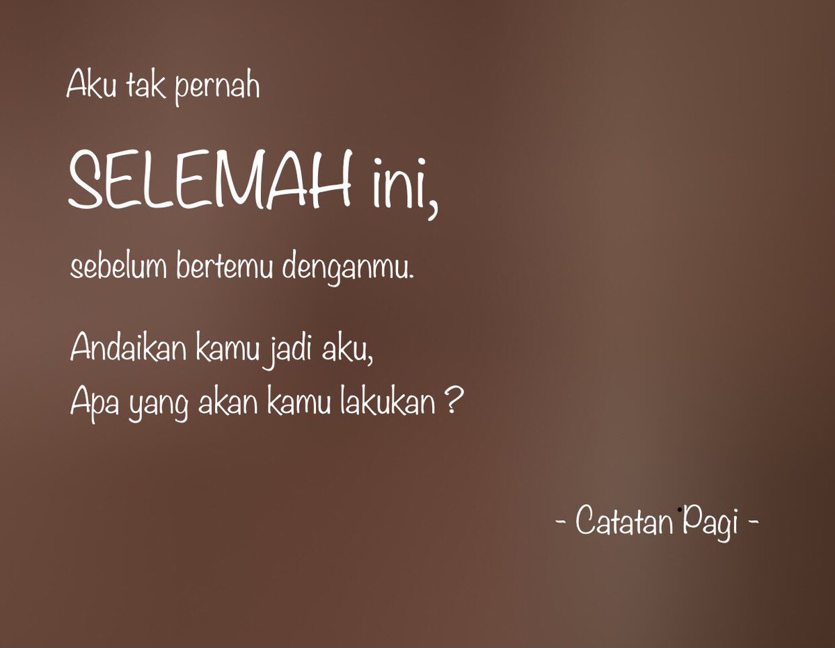 DLesmana11's tweet photo. Apa yang akan kamu lakukan ?
.
.
.
.
.
.
.
.
.
#johncoplax #sebuahcatatan #catatanpagi #catatanmalam #catatansenja #catatanpenghujungmalam #catatandipenghujungmalam #catatansore #catatansiang #catatanditerikmentari https://t.co/Xkbmnz22S3