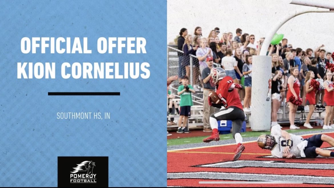 Extremely blessed to receive my first offer to play college football at St. Mary of the Woods! <a href="/coachpowell91/">🏈Blaine Powell🏈</a> <a href="/CoachHannum/">Coach Hannum</a> <a href="/SMFBMounties/">SHS Football</a>