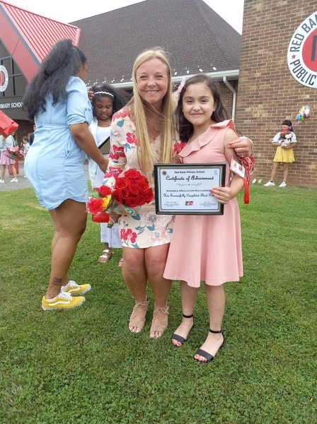 MsValentinoRBPS's tweet photo. What a wonderful day! So happy to see all of the families that came out to support our 3rd graders at their Moving On ceremony today❤️ @rbpsEAGLES https://t.co/B6ejW91cLG