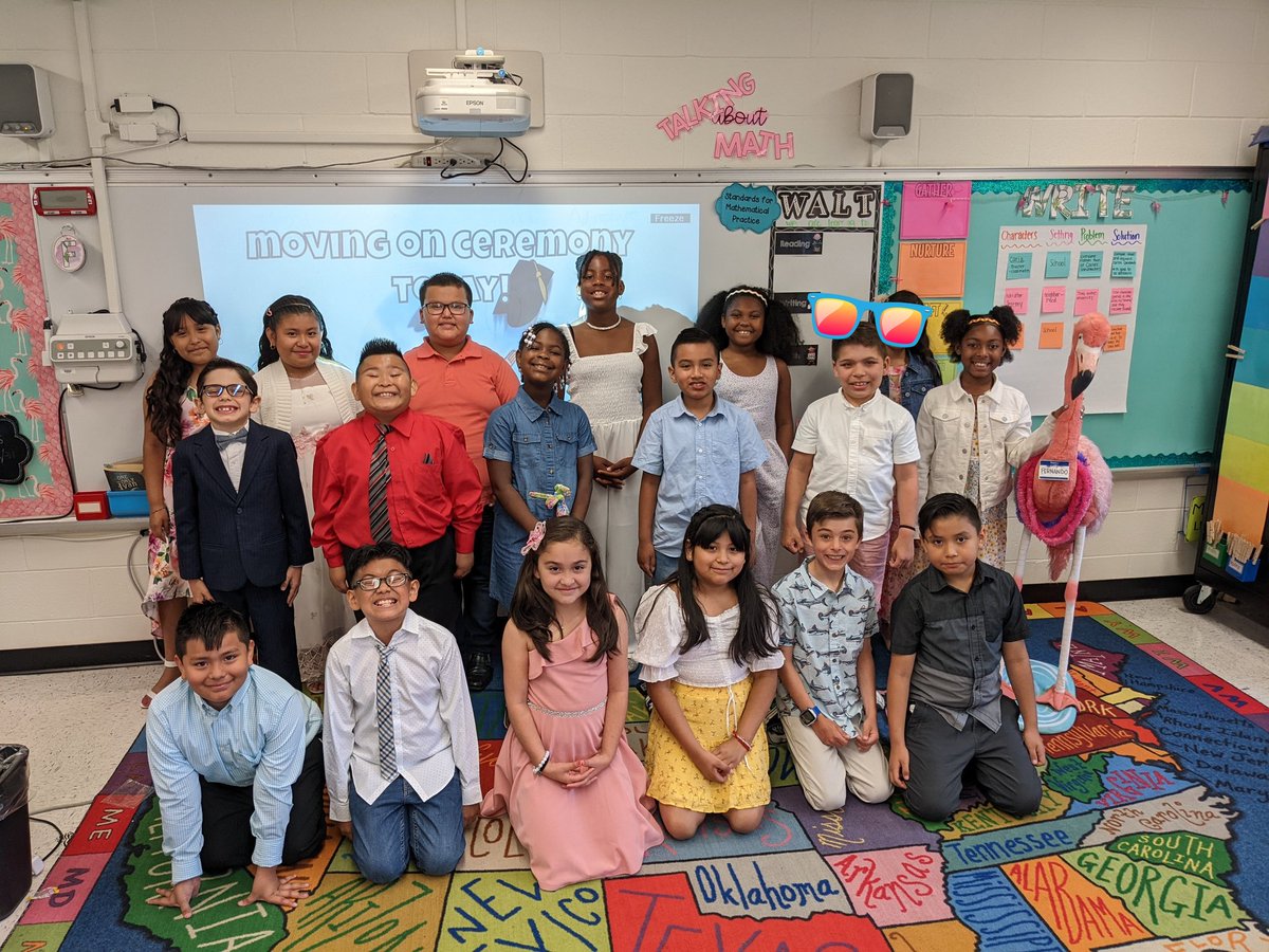 MsValentinoRBPS's tweet photo. What a wonderful day! So happy to see all of the families that came out to support our 3rd graders at their Moving On ceremony today❤️ @rbpsEAGLES https://t.co/B6ejW91cLG