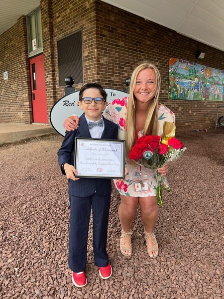 MsValentinoRBPS's tweet photo. What a wonderful day! So happy to see all of the families that came out to support our 3rd graders at their Moving On ceremony today❤️ @rbpsEAGLES https://t.co/B6ejW91cLG