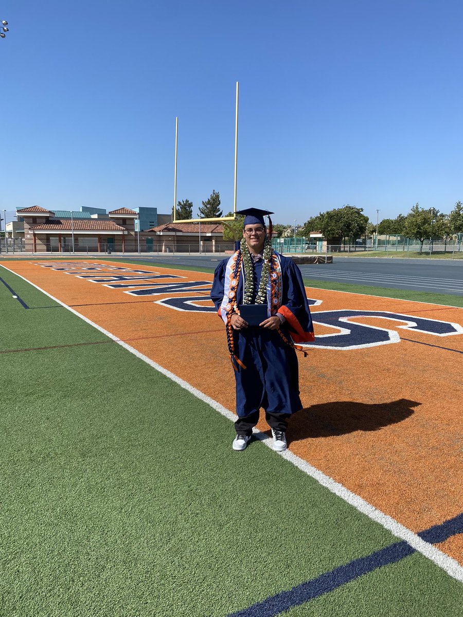 That’s a wrap <a href="/ERHSOfficial/">Eleanor Roosevelt HS</a> <a href="/AthleticsERHS/">ERHS Mustang Athletics</a> @ERHSMustangFB!! The memories made and friendships gained from these last 4 years will last a lifetime..  Next stop BOMO July 5th!! Can’t wait to get started <a href="/SBUniv/">SWBaptist University</a> <a href="/sbubearcats/">SBU Bearcat Athletics</a> @SBU_Football #graduation2022 #erhs2022 #highhonors