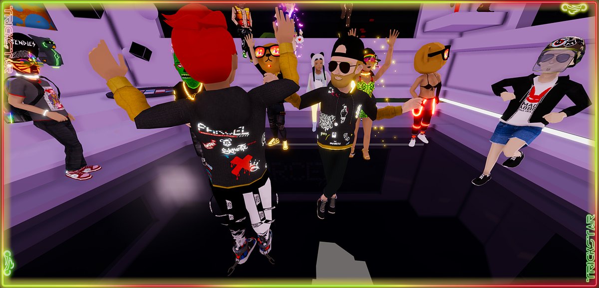 TrickStarETH's tweet photo. 🔥❤️‍🔥🔥MAGIC HOUR FYAH🔥❤️‍🔥🔥

@stoney_eye @PARCELPARTIES @SoultryDubs @CosyArtist  @SurdegenS @ManaDaiquiriDCL @nftbubblegum @RoadRunner778 @FabeeoBreen @3rdeyevisuals @DclRoots #Decentraland #mana #Metaverse #LFG https://t.co/gFPrwLP176