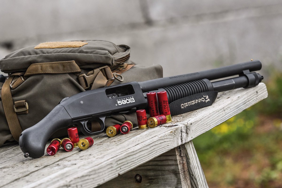 Mossberg on Twitter "The Mossberg 590S! You won’t need an adapter to cycle those mini shells