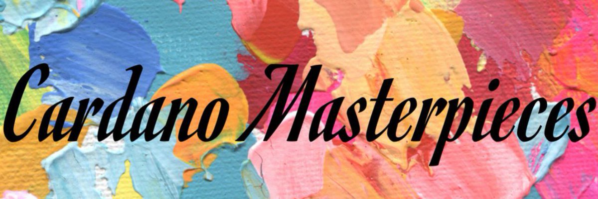 🎉Cardano Masterpieces #CNFTdrop will be LIVE in 2 HOURS on Jun 10th 7.30PM UTC🎉    
@cardanomasterp1
<a href="/cnftfans/">cnft.fans</a>

To List your cnft projects visit website : cnft.fans

#CNFT #CNFTs #CNFTGiveaways #CNFTCommunity #CardanoNFT #NFTGiveaway