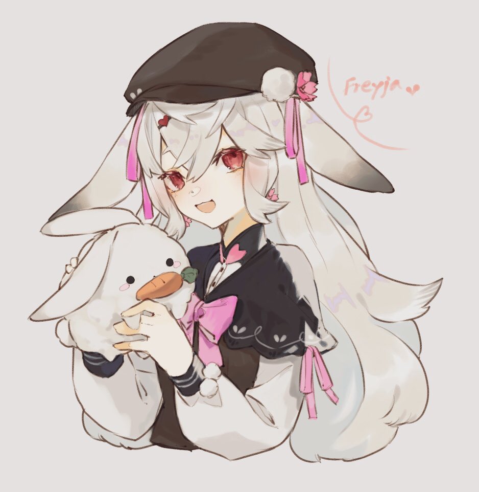 freyjarabbit's tweet photo. 🌸🐰 your energetic dumb bun is here!!🐰🌸

i'm freyja rabbit! i live in the forest district of @Prismaria_EN ! i'm a variety streamer who loves to interact with chat! let's be friends forever!!

📺: https://t.co/qzn2DMngp3
📢: #fureLIVE
🎨: #fureART

#ENVTuber #VTuber #VStreamer https://t.co/zsnxRVStcl