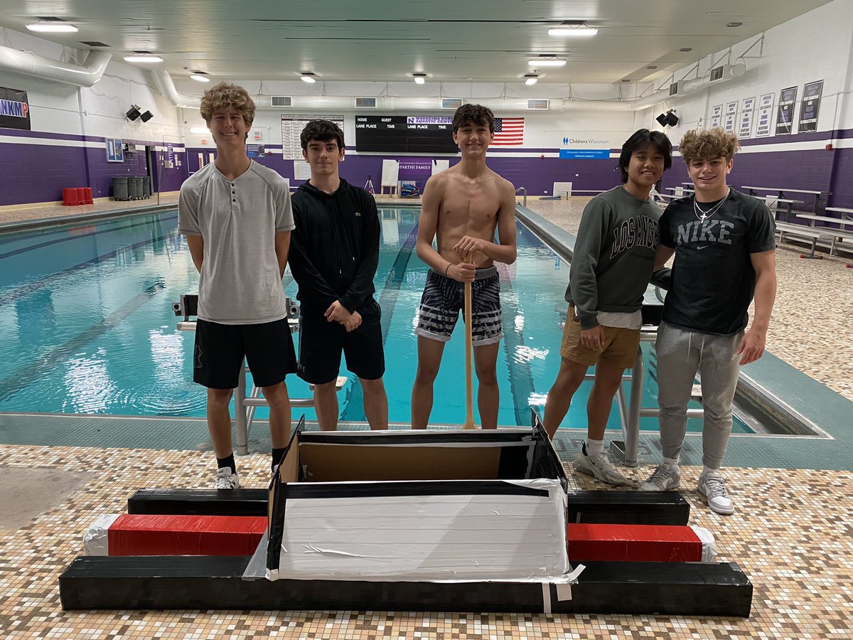 GretaVoit's tweet photo. So many fun boats this year!!! Proud of the focus and dedication my AP #physicsland students have shown after the exam…and even into June! #PhysicsIsFun https://t.co/OODe79MOU5