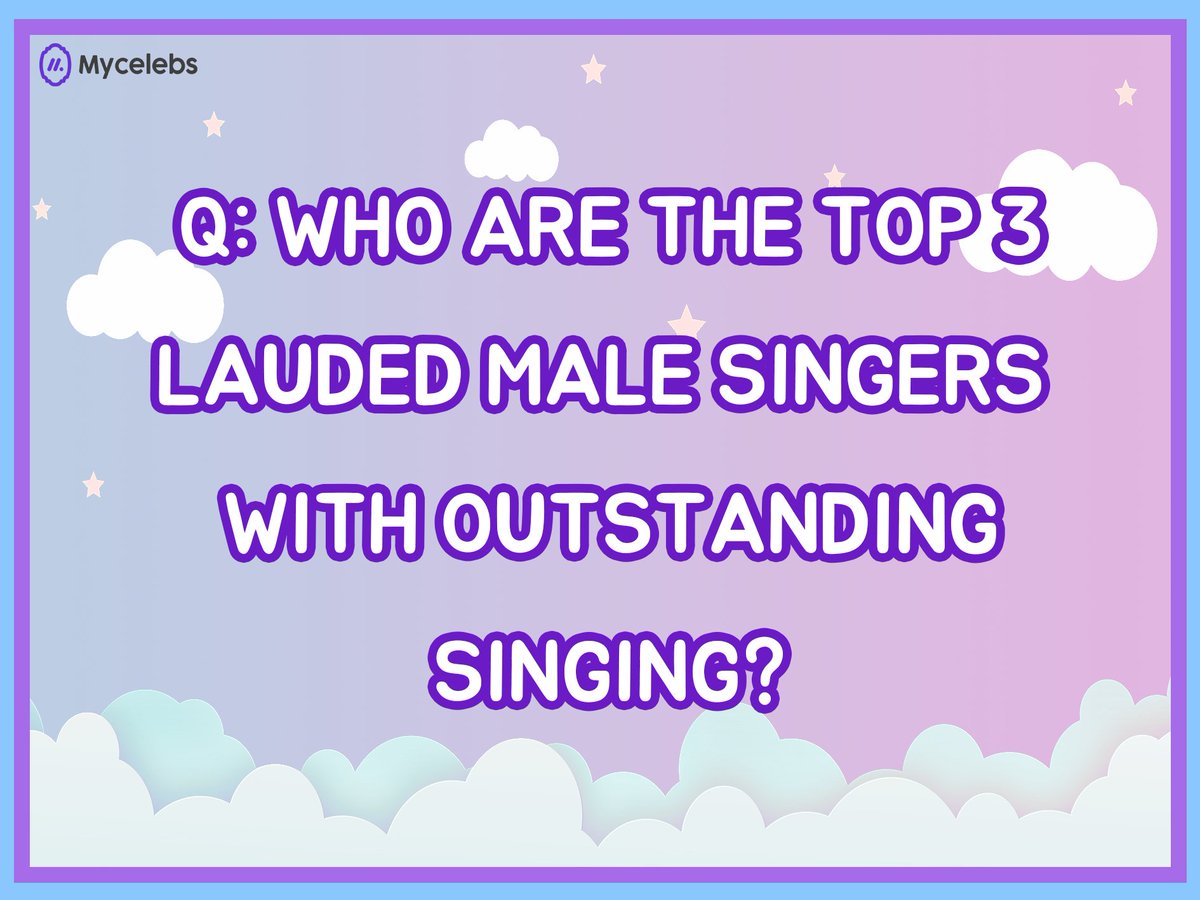 mycelebsstar's tweet photo. Q: Who are the #Top3 #lauded male singers with
#outstanding #singing?
Using #Mycelebs AI, here are the top 3!
Ranked #1 #JIN
https://t.co/kGgB4VO8DP
Ranked #2 #V
https://t.co/Qz4QaPPWW5
Ranked #3 #LIMYOUNGWOONG
https://t.co/vMerE9CtSS https://t.co/FWKvICI35v