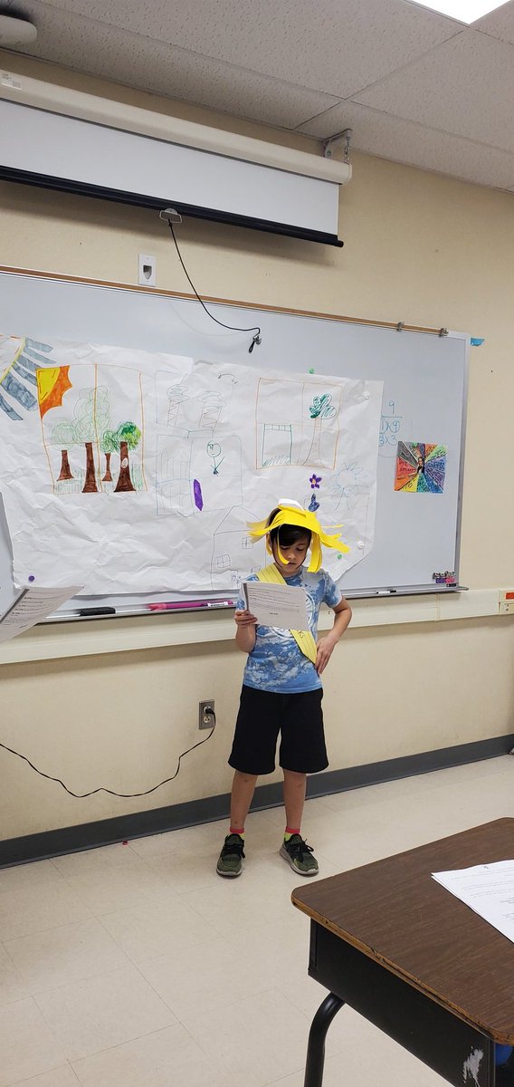 OttSTEM's tweet photo. Last week of school and students are still collaborating, communicating, and creating!!! They loved performing their plays. @PrincipalBueno @mel_longoria19 @adelagarza07 #funinfouth #rootedatott https://t.co/xd5AuFeCdo